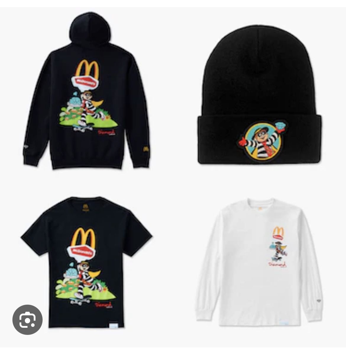Diamond Supply McDonalds Diamond Supply Co X McDonald's Travis