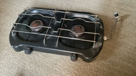 2 Burner Propane Cooktop For Camping Stove.