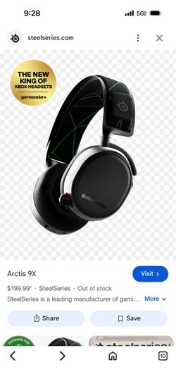 SteelSeries Arctis 9X Wireless Gaming Headset (best offer) new cost 200$