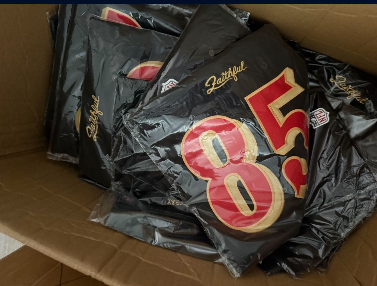 San Francisco Rivalry 49ers Nike Stitched Jerseys Mens...