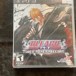 Bleach Soul Resurrecion CIB $40