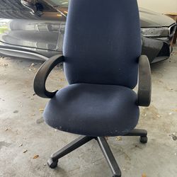 Nice Blue office chair.