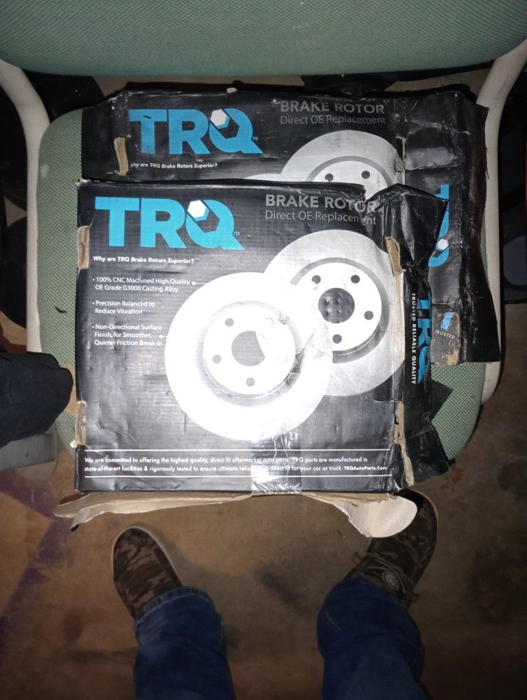 TRQ Brake Rotors (Set Of 2)