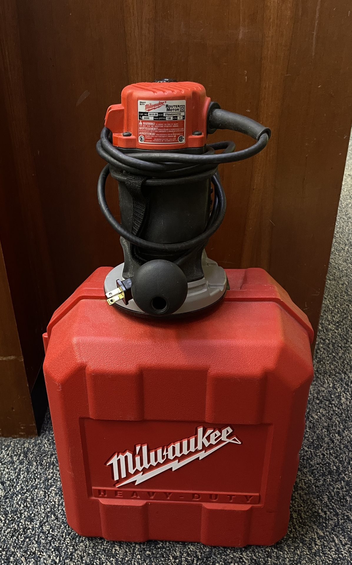 Milwaukee Heavy Duty Router 5615-29