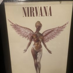 Nirvana In Utero Framed Poster