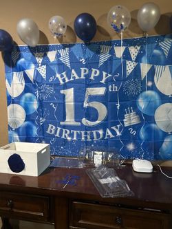 15 bday banner