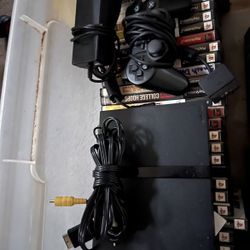 PS2 Slim 2 Controllers 35 Games $150