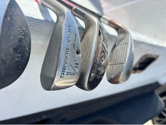 Golf club driving iron fairways, hybrids, and training clubs