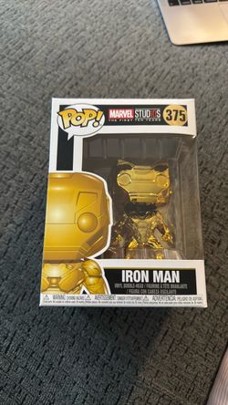 Funko Pop Iron Man Gold Chrome #375