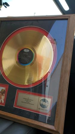 Vintage 24k Beatles record vinyl