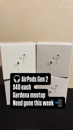 Apple AirPods (Works Perfect) - $40