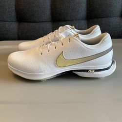 Nike Air Zoom Victory Tour 3 White Gold Leather NEW FQ3274 107