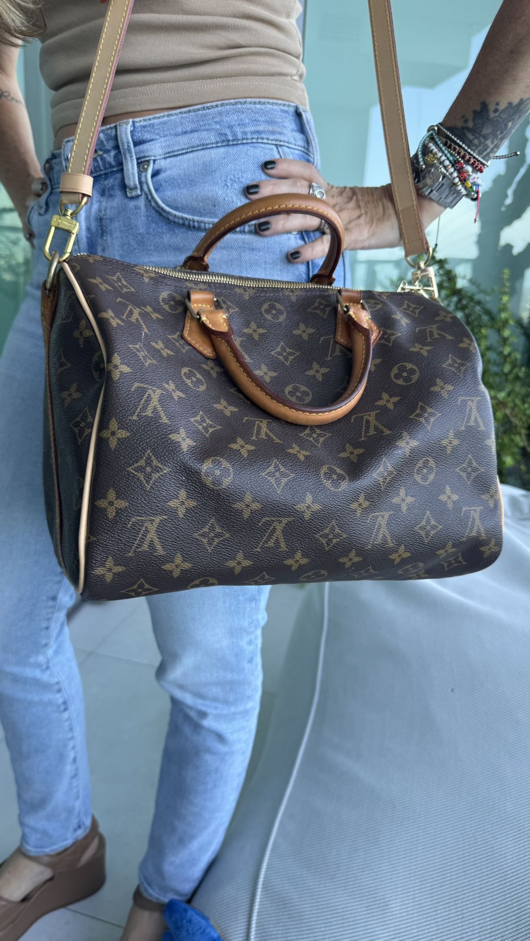 Louis Vuitton Speedy Bandoulière 30 - Iconic Monogram Bag 💼