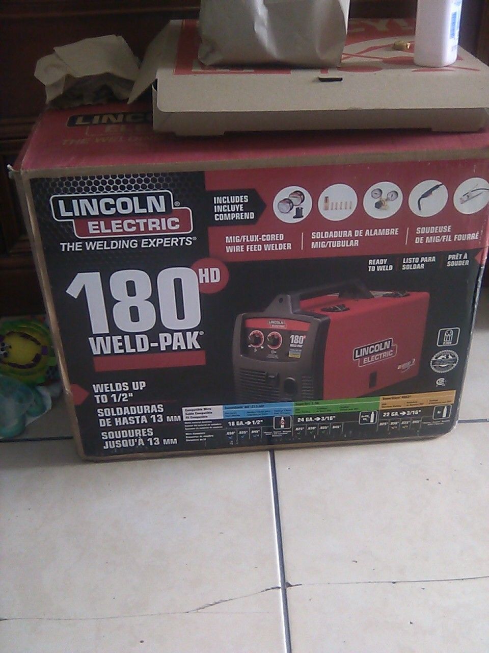 Lincoln Electric 180 HD WeldPak for Sale in El Cajon, CA OfferUp