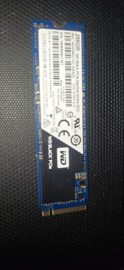 WD 256GB Performance NVMe M.2 SSD