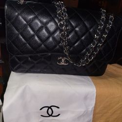New Chanel Large Double Flap Handbag!