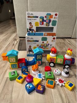 2 Sets Baby Einstein Connectables