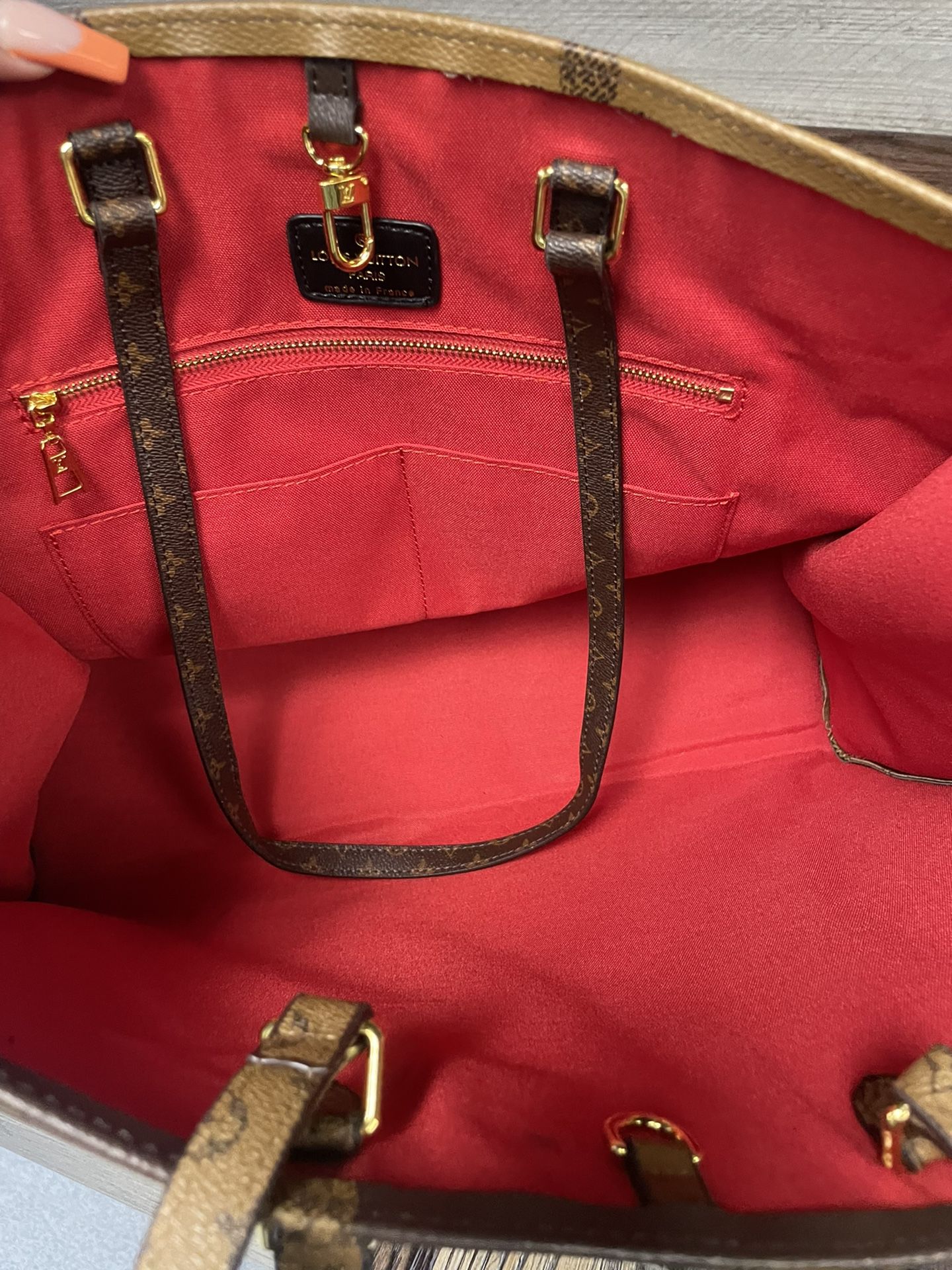 Louis Vuitton Retiro Handbag Red Monogram for Sale in Los Angeles, CA -  OfferUp