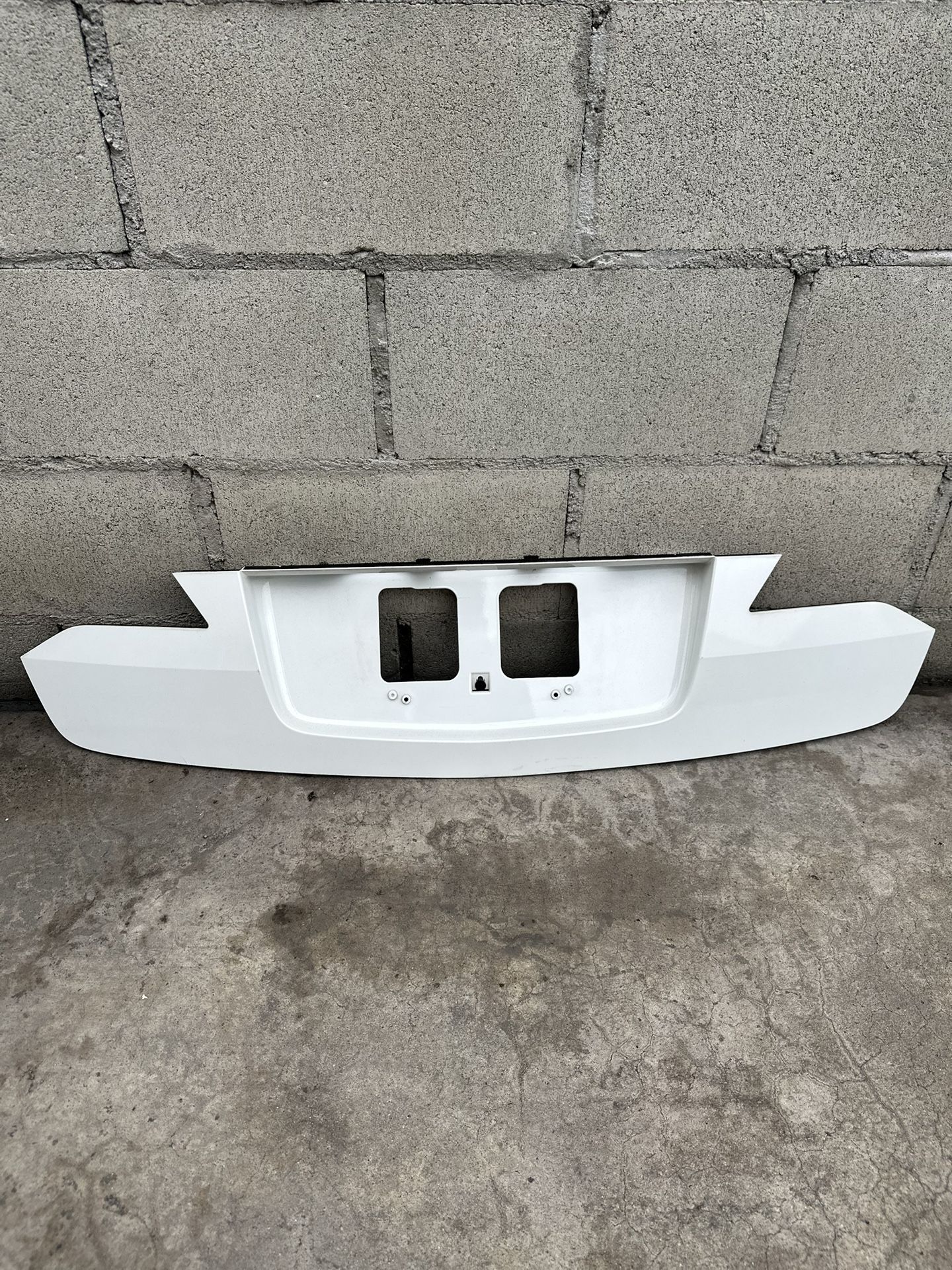 2013-2018 Acura ILX Rear Trunk Lid License Plate Garnish Molding OEM 74890-TX6-A