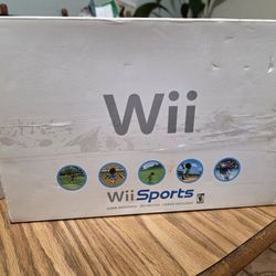 Nintendo Wii Sports sealed open box

