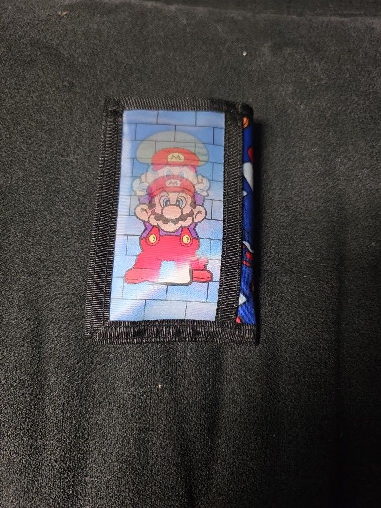 Vintage Mario Hologram Wallet $60 OBO
