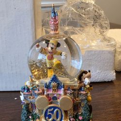 Mickey Mouse Disneyland 50th Mini Globe