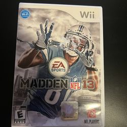 Madden 13 Wii