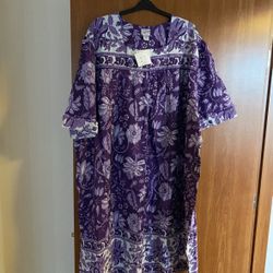 Vintage Style By SayBury Muumuu Style Caftan Dress 4XL