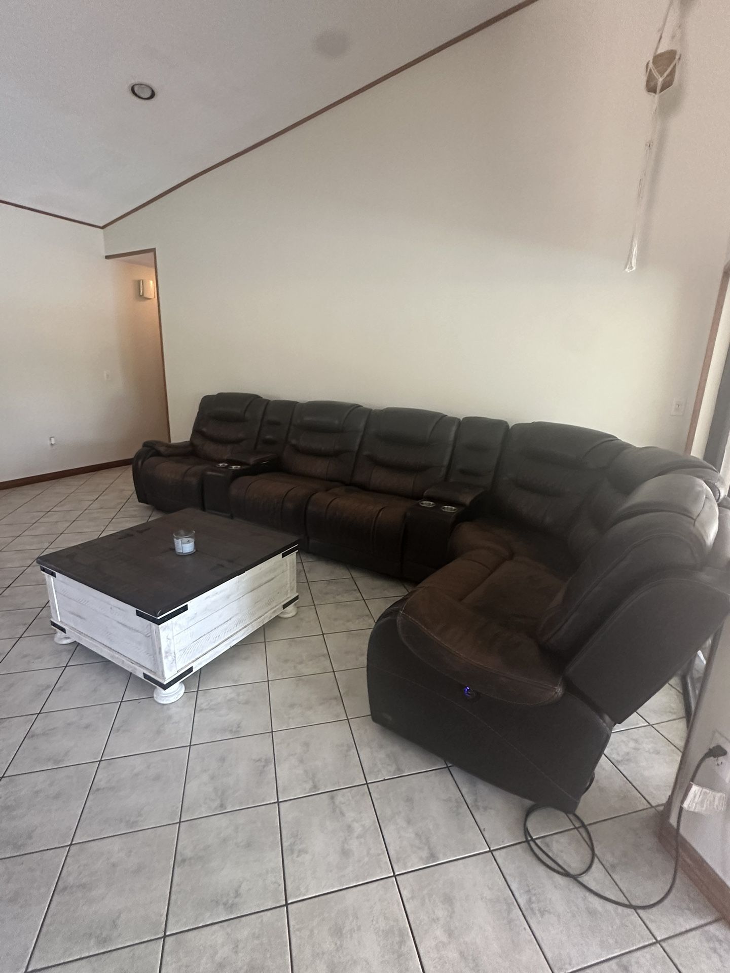 Genuine Leather Sofa