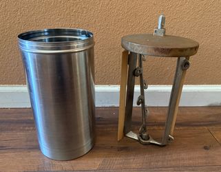WHITE MOUNTAIN 6 QUART ICE CREAM MAKER CANISTER LID AND DASHER