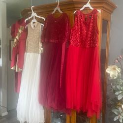 Girls Dresses Size 16,     $70 For All 8 Dresses