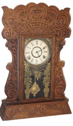Wm L Gilbert Gingerbread Clock Author’s 160