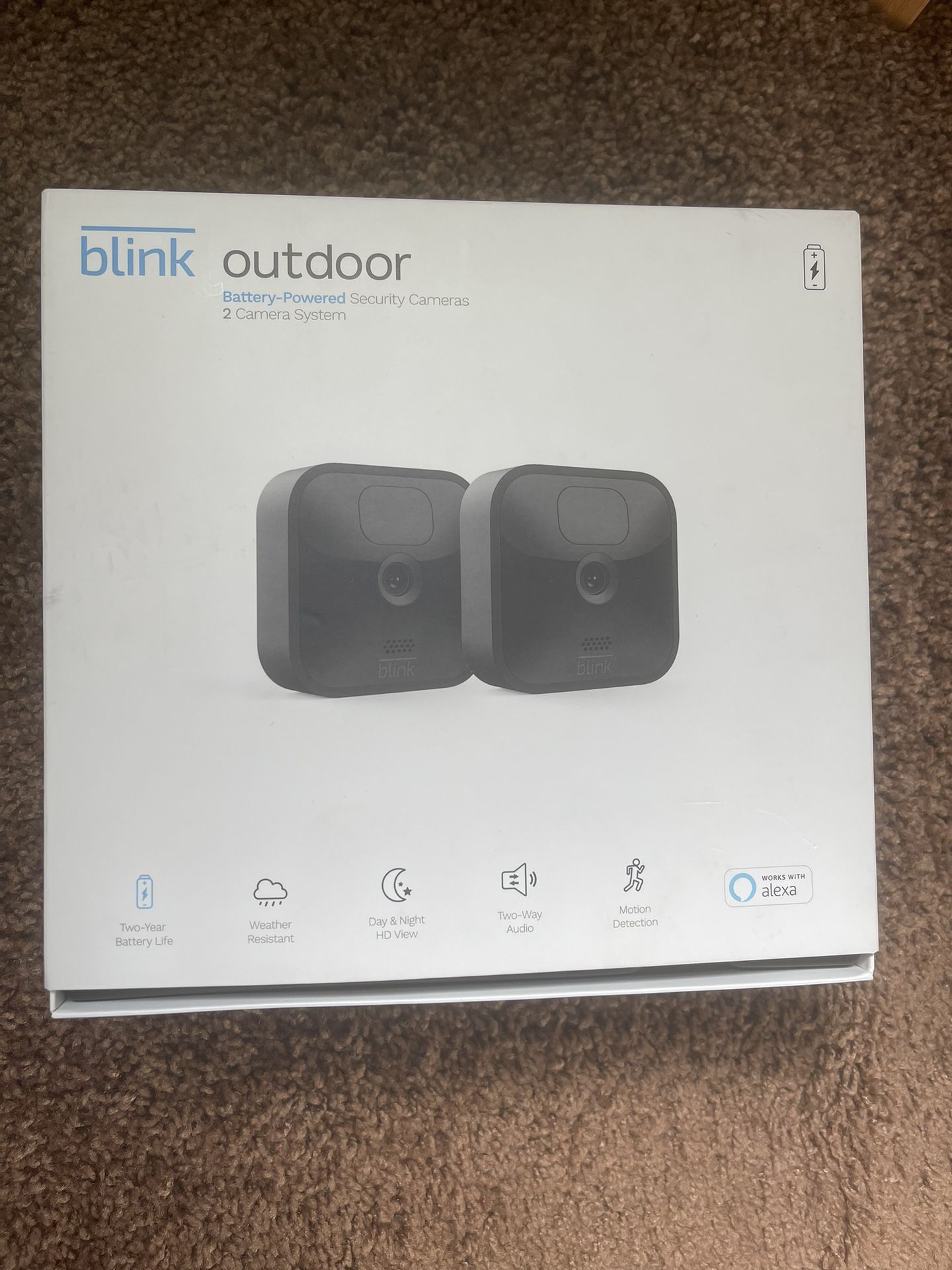 Blink Outdoor Wireless Camera (two) With Sync Module 