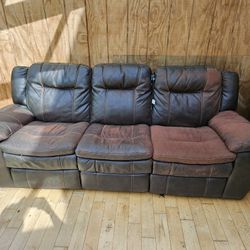 Electric Reclining Sofa