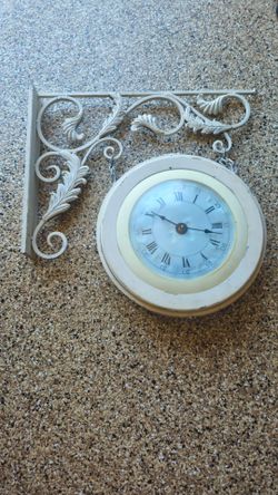Double Sided Clock