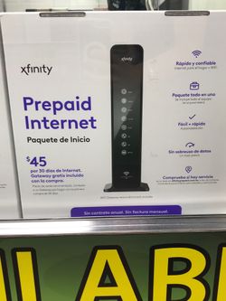 Xfinity Prepaid Internet