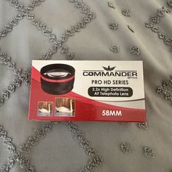 Commander Optics Pro HD Series 58mm Lens