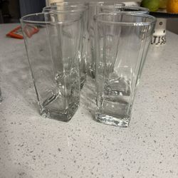 Glassware set (2 Sizes, 6 Piece Each)