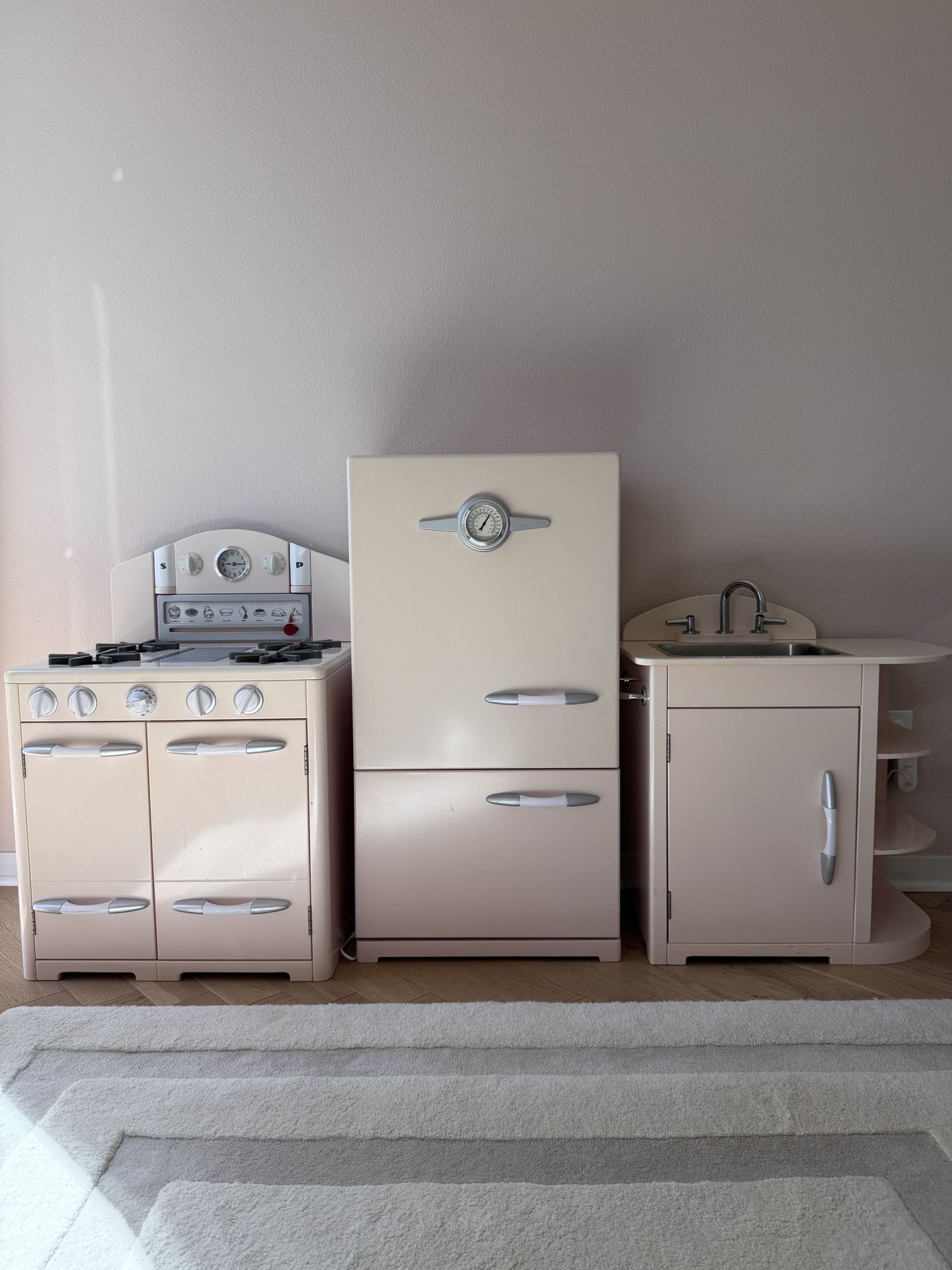Pottery Barn Kids Pink Retro Kitchen