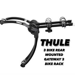THULE Rear Mounted Car Bike Rack - Gateway 3 -3 Bikes