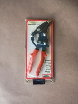 Plastic laminate cutting shears