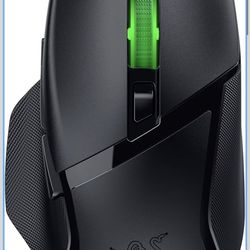 Razer Basilisk V3 X HyperSpeed Gaming Mouse - Optical - Wireless - Bluetooth/Radio Frequency - 2.40 GHz - Black - USB - 18000 dpi - 7 Button(s) - 7 Pr