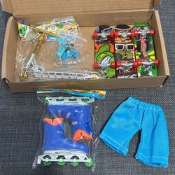 Toys Finger Skateboard Finger Scooter Finger Roller Blades 