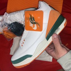 Jordan 3 Solefly Miami