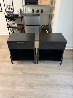 Black Walker Edison Nightstands