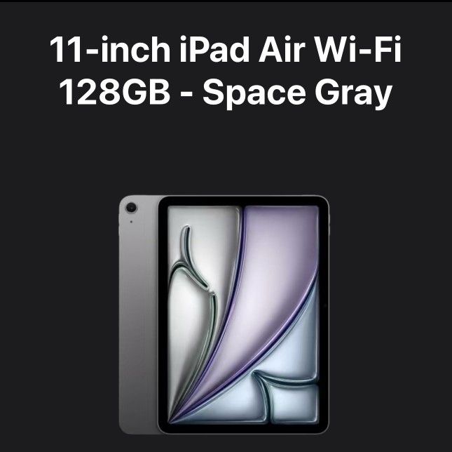 Apple ipad Air 128gb 11inch Wifi Only 2024