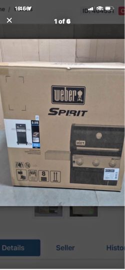 Weber Spirit E-315 3-Burner Natural Gas BBQ in Black