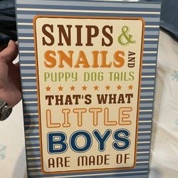 Hobby Lobby That’s What Little Boys Are Made Of Wooden Wall Hanging Decor