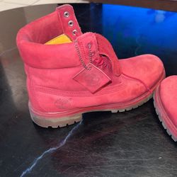 Timberlands red 