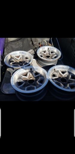 Chevy Nove S/S RIMS $375with Beauty rings 